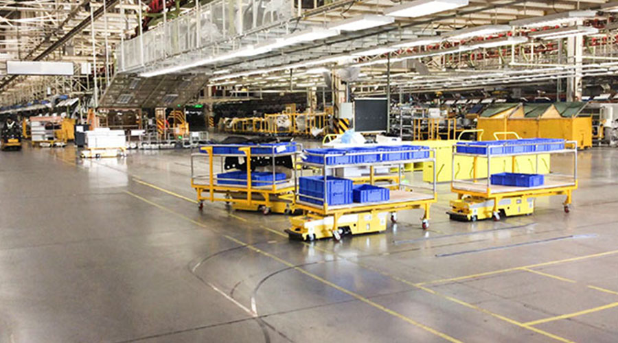 Unidirectional lurking and pulling AGV 500 KG